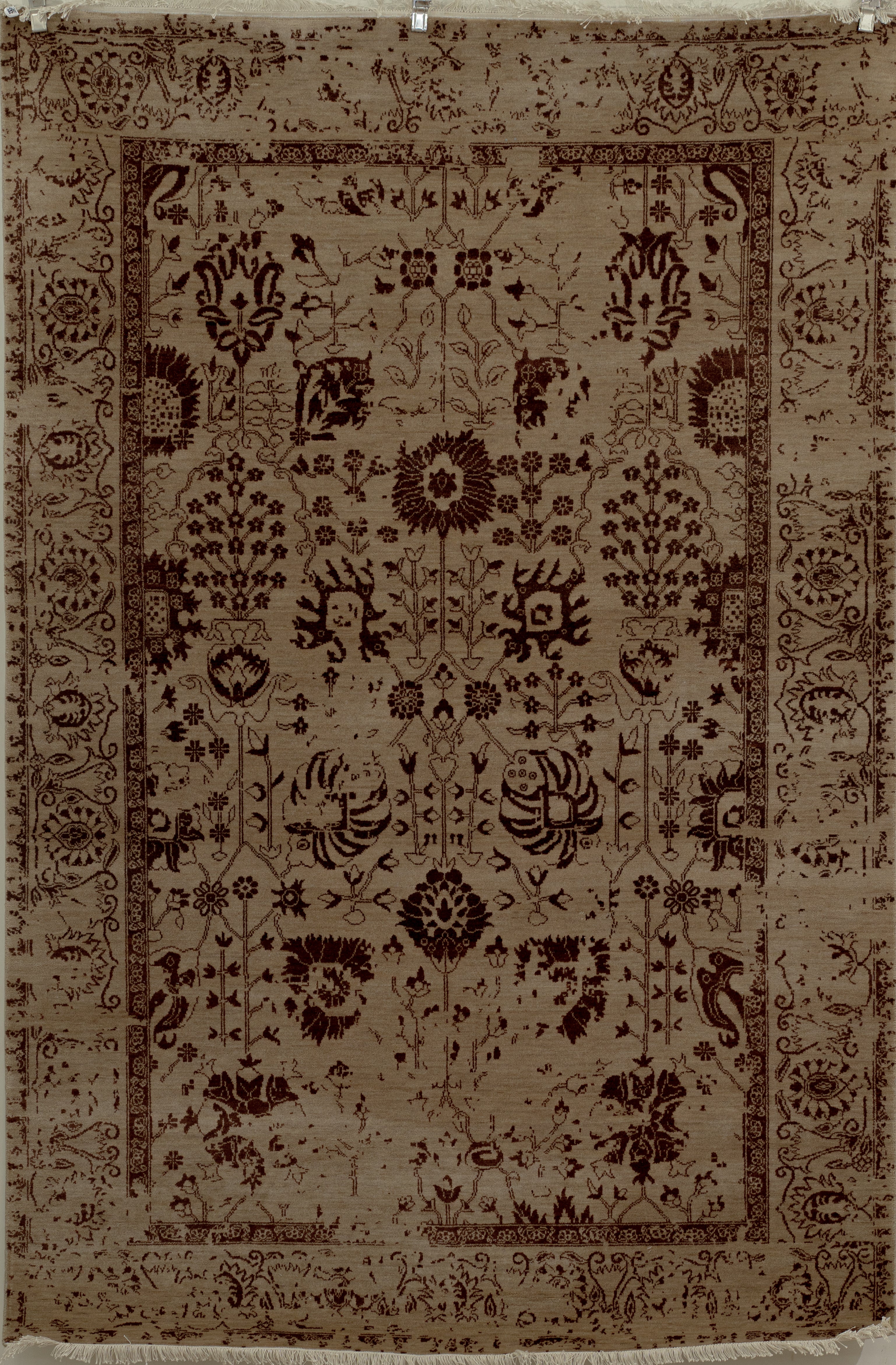 Handknotted Modern Carpet DIA- 1488 VASE 3